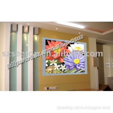 LED Advertising Board with Pixel Pith of 8mm with 1,200nits Brightness